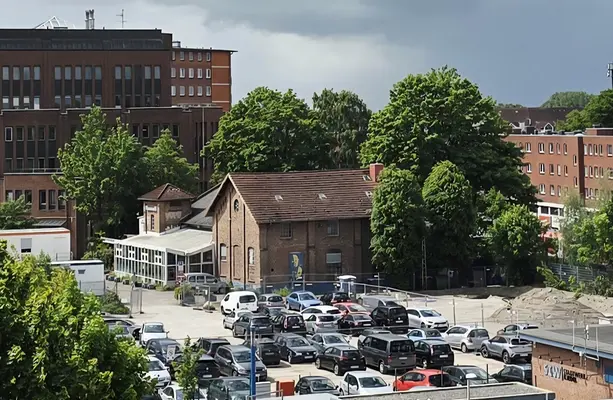 Parkplatzsanierung an der Theaterstraße